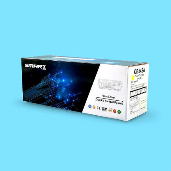 صورة حبر طابعة ليزر اصفر  SMART TECH-HP-CB542A-Yellow Sal 125A