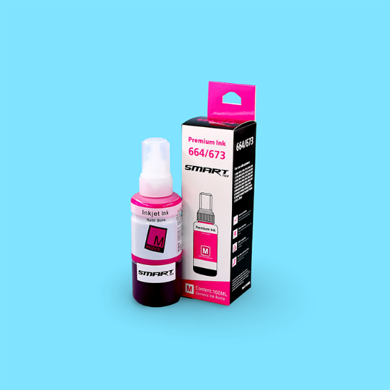 Picture of  حبر تعبئة ابسون احمر INK 664/673 100ML- SMART-ASL