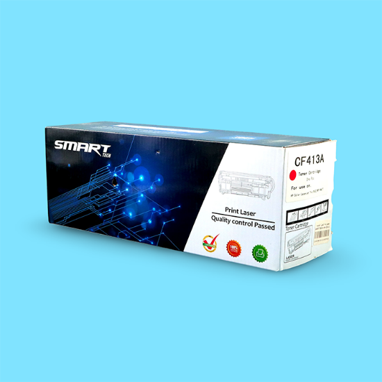 صورة حبر طابعة ليزر احمر  SMART TECH-HP-CF413A Magenta Sal 410A