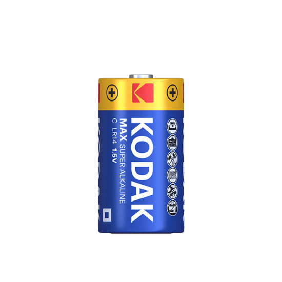 Picture of طقم بطاريات كوداك وسط ازرق KODAK ALKALINE LR14-CAT30952836 الطقم =2ح