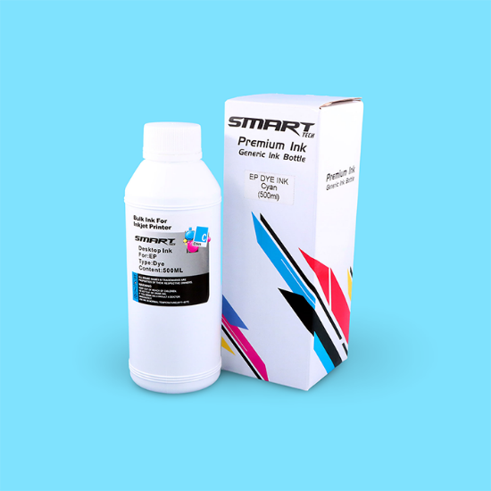 صورة  حبر تعبئة ابسون ازرق INK 500ML- SMART-ASL