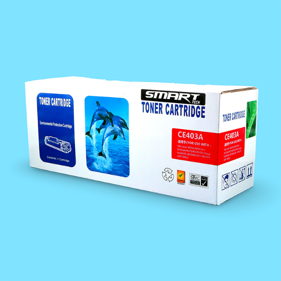 صورة حبر طابعة ليزر SMART-TECH-HP- CE403A  507A Sal ماجنتا
