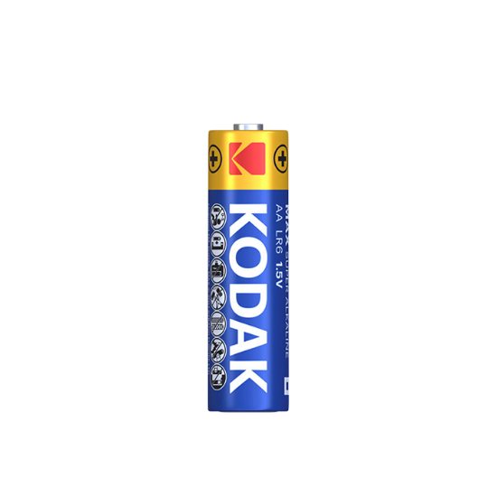 Picture of طقم بطاريات اصبع كوداك ازرق KODAK ALKALINE LR6-AA-2-CAT30952829 الطقم =2ح