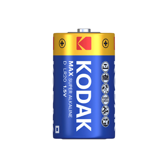 Picture of طقم بطاريات كوداك كبير ازرق KODAK ALKALINE LR20-CAT30952843 الطقم =2ح